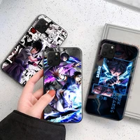 naruto anime phone case for funda iphone 13 11 pro max 12 mini x xr xs max se 2020 black soft liquid silicon celular coque