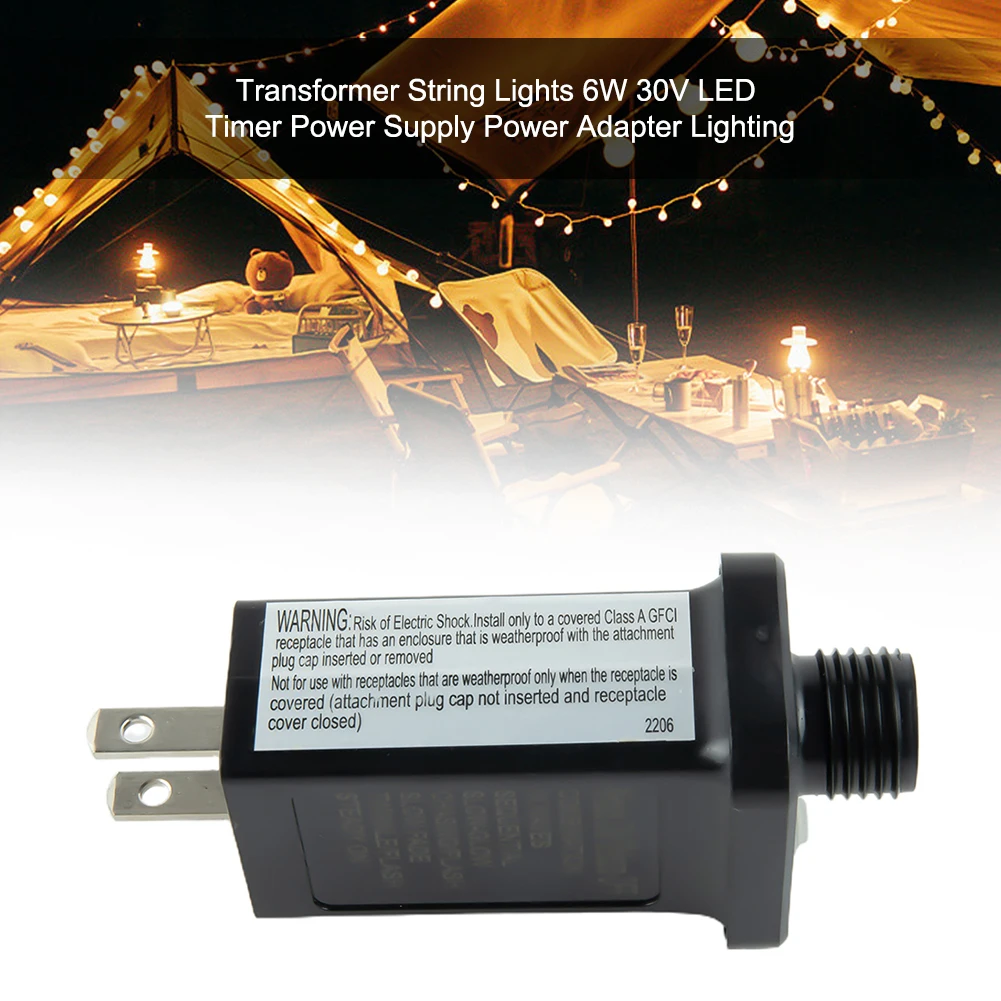 

For 3-wire Fairy Lights Transformer Lighting Transformer Power Adapter Power Supply Adapter String Lamp Timming