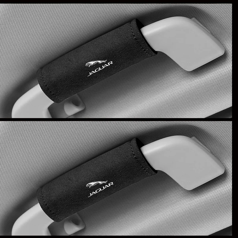 Замшевые защитные перчатки для ручки крыши автомобиля аксессуары авто эмблемы