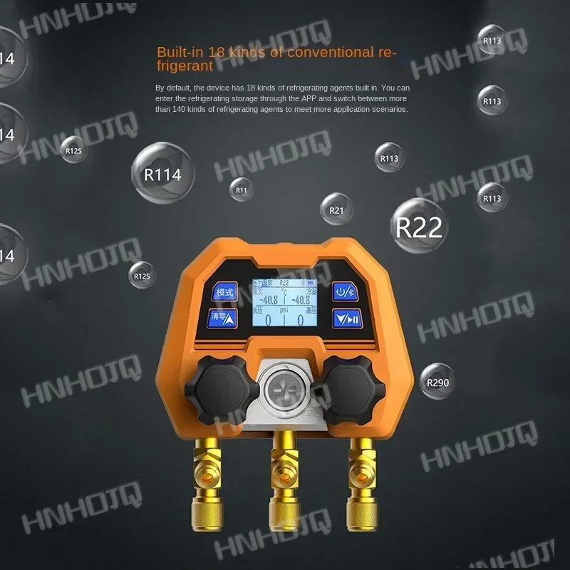 Английский интерфейс DMG-4B цифровой дисплей двойной метр клапан электронный