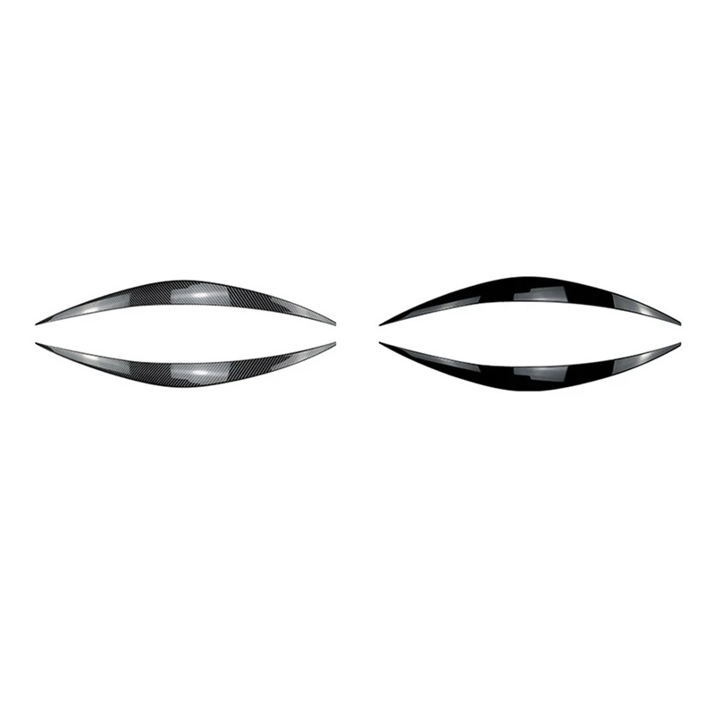 

For Hyundai I30 I30N MK3 2017-2019 Front Headlight Cover Garnish Strip Eyebrow Cover Trim Sticker