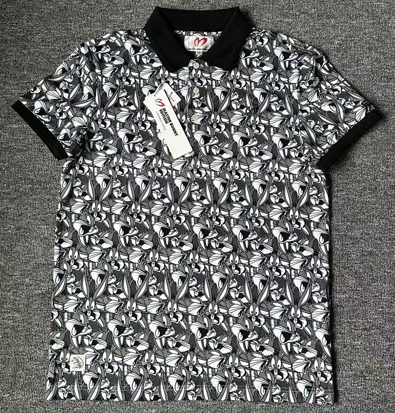 

Golf shirt 2023 new men's summer short sleeve top casual breathable 3092