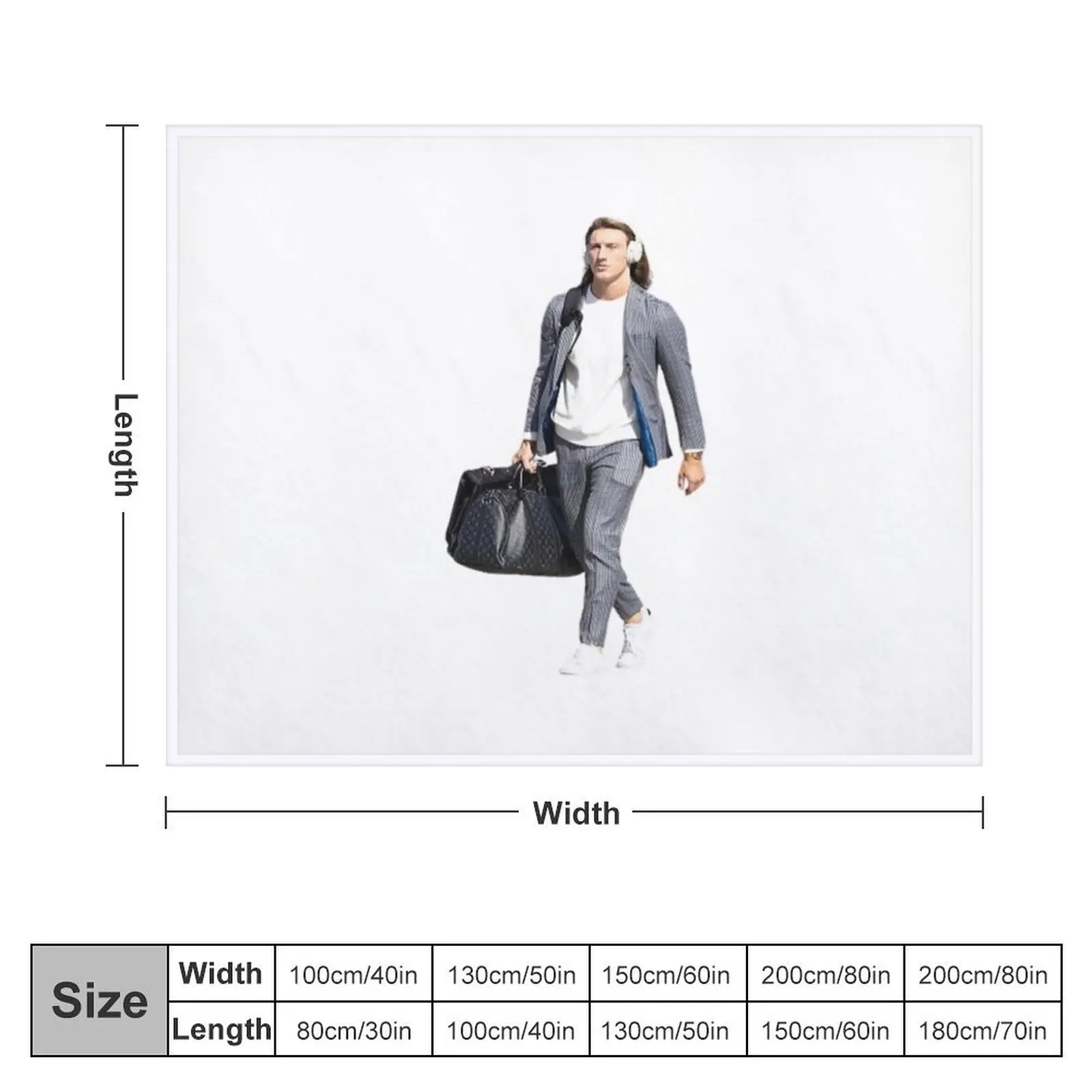 Декоративное одеяло для манги Trevor компактное