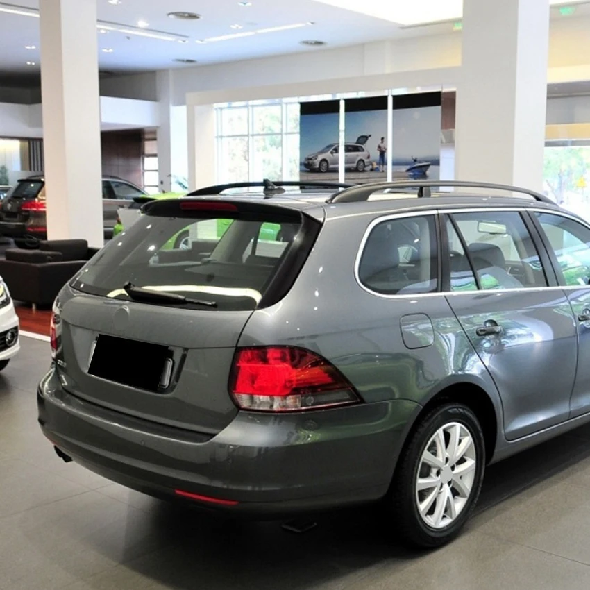 Глянцевая черная задняя боковая крыша для крыши отделка крышки Golf 6 MK6 вариант