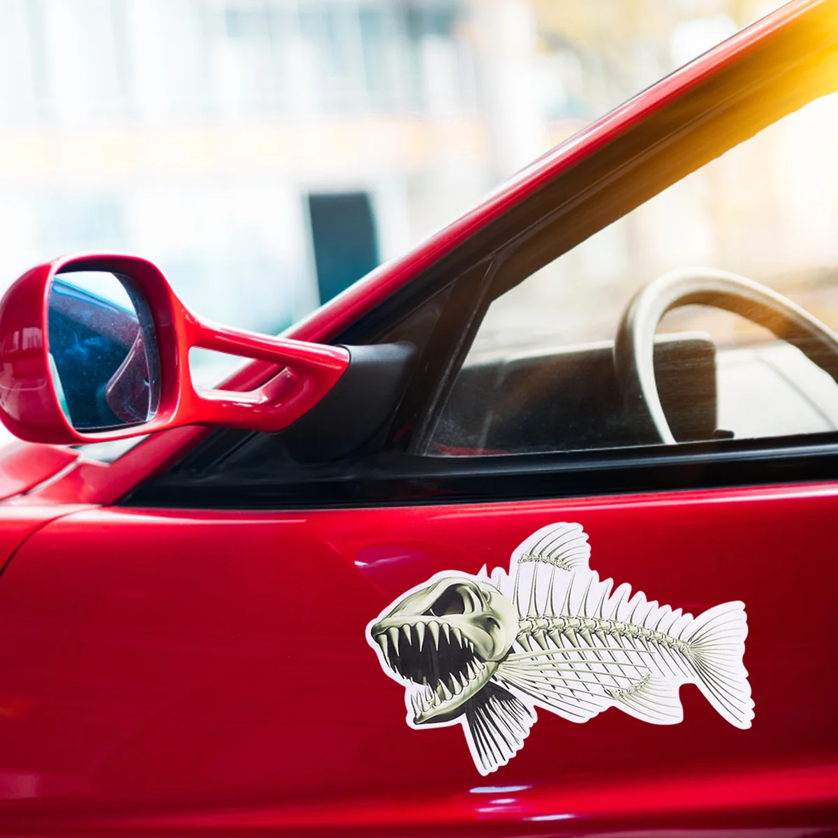 

2 Stickers Decal Window Decals for Fishing Car Graphics