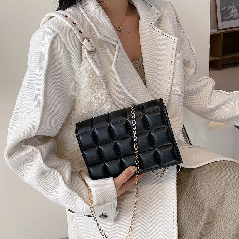 

Women's Bag Autumn Winter New 2021 Female Literary Single-Shoulder Bag Minority Design Cross-Body Bag Trend Women's Bag Bolsos