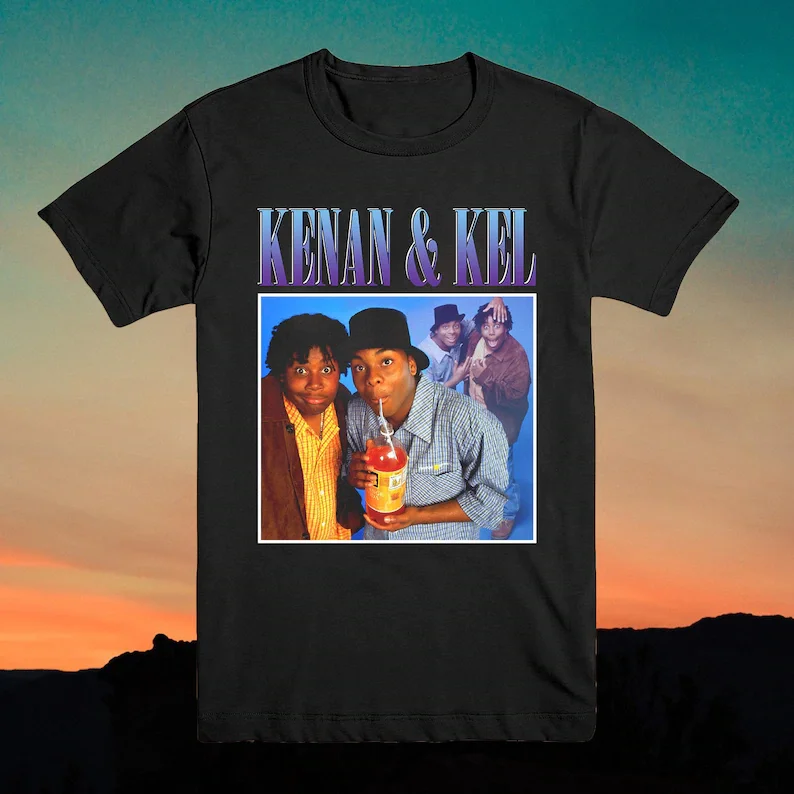 

Kenan and Kel Vintage Shirt Artist Tees 90's Inspired Homage Style Throwback Tee Vintage Tees