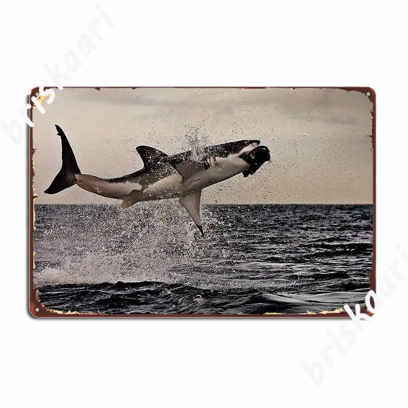 

Металлический знак Air Jaws для создания стены, Декор для стен паба, праздничные оловянные Плакаты для вывесок