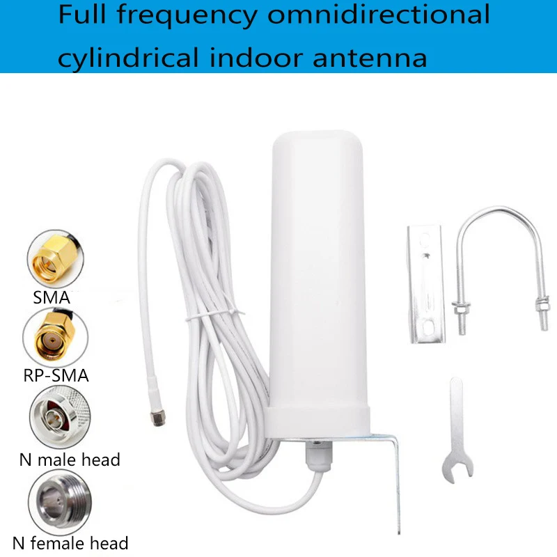 Free Shipping Full Band Omnidirectional 4G Outdoor Antenna Router Network Card External Antenna Mobile Phone Signal Amplifier Hi