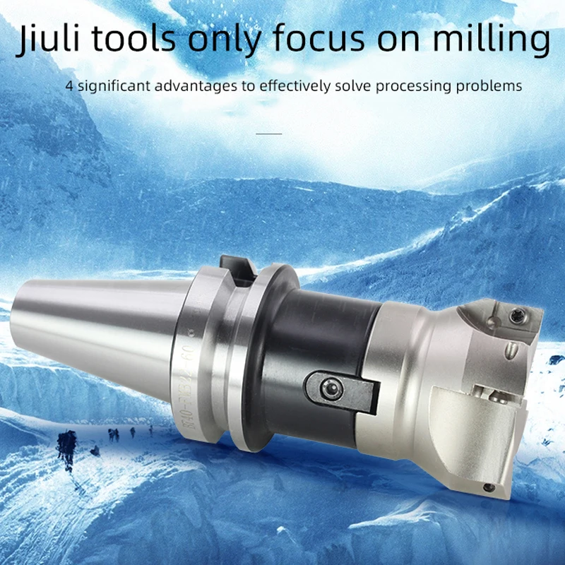 

Steel 400R Right Angle Plane Cutter Head CNC Machine Shank Face Milling Cutter Head Combination ER Shank Cutter Head