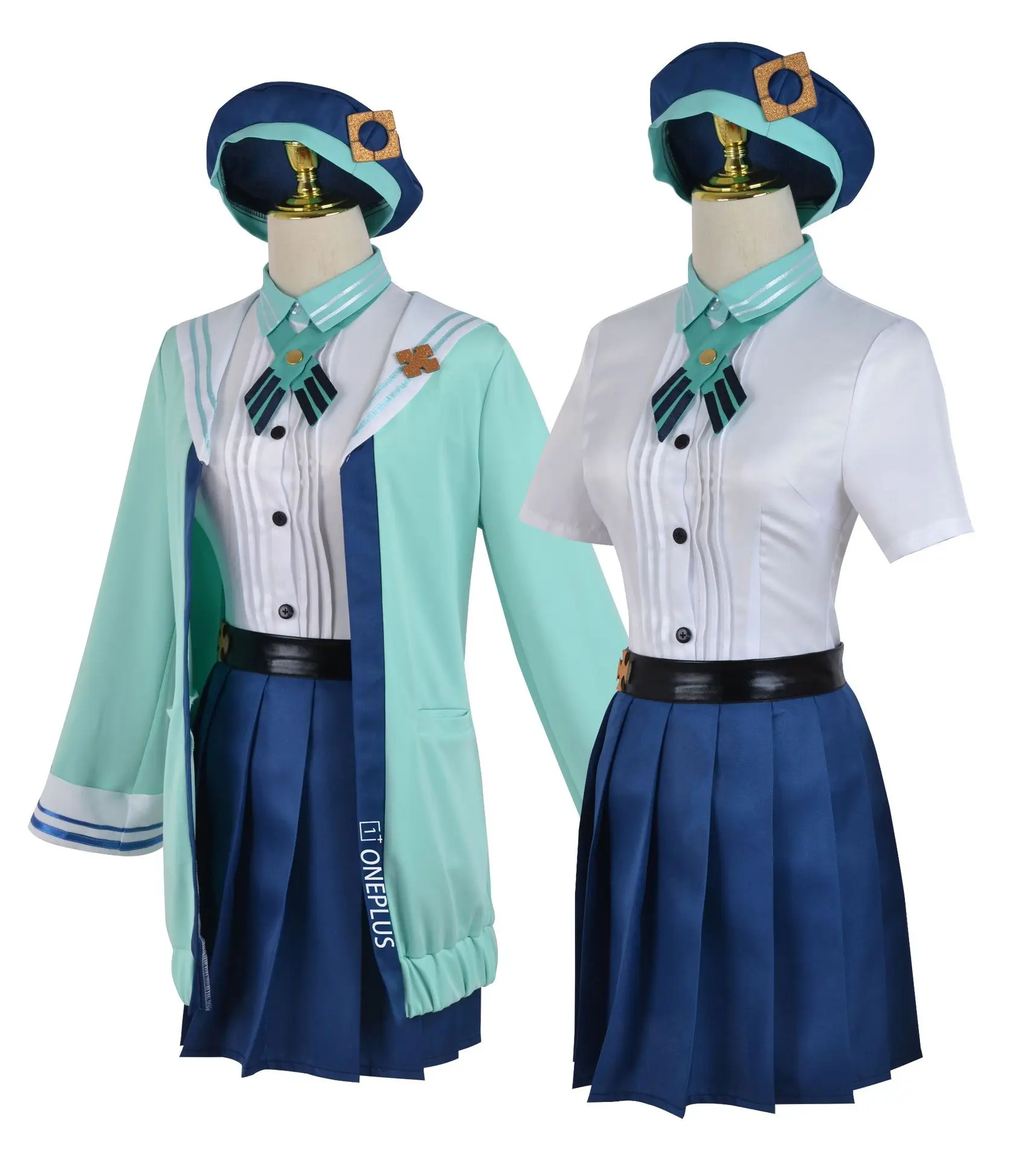 

Косплей Костюм из сахарозы, парик Genshin Impact ONEPLUS, Женская милая форма из сахарозы JK, игровой костюм