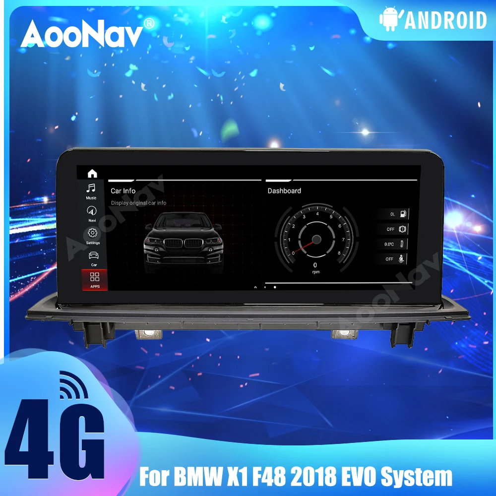 

2 Din Car Radio For BMW X1 F48 2018 EVO System Android 11 Touch Sceen GPS Navigation Autoradio Multimedia Player