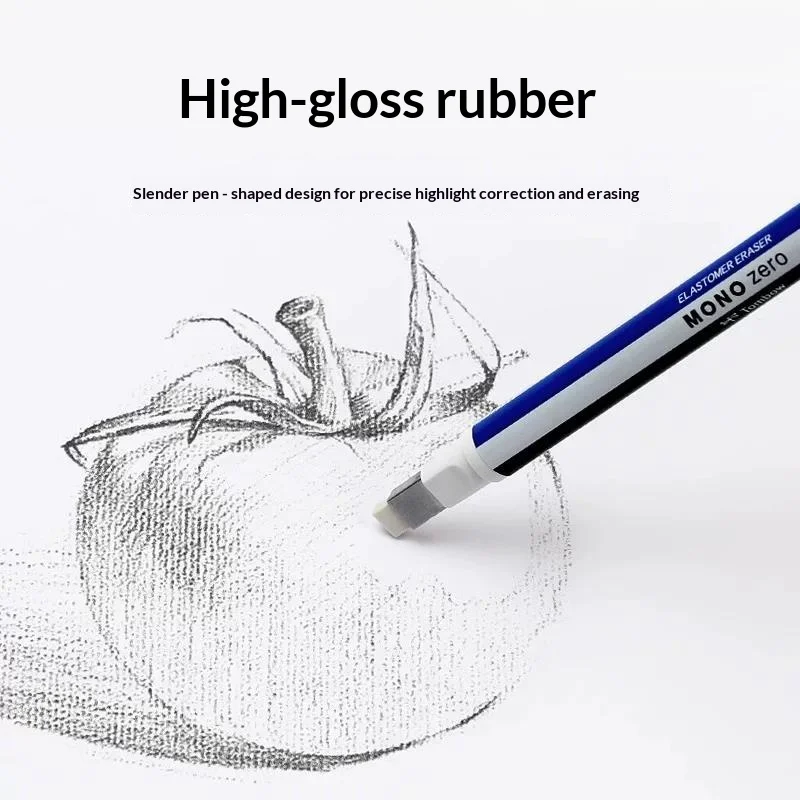 Фото Автоматический точный ластик Tombow MONO Ultra-Fine для художественных деталей и выделения акцентов, со сменными стержнями №5