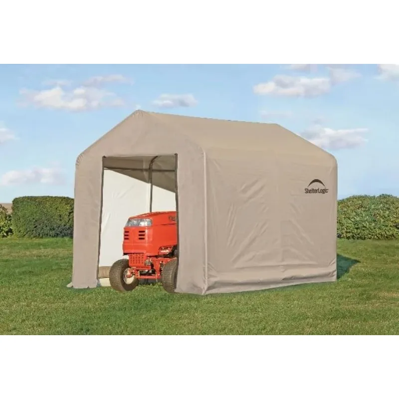 

6'x8'x6'6" Storage Shed-in-a-Box, Polyethylene