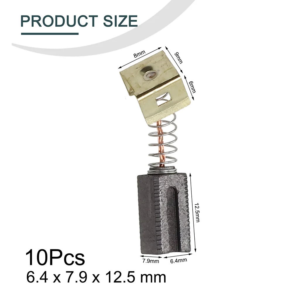 Угловые шлифовальные машины угольная щетка 6 шт. для CD105 CD110 CD115 KG900 KG915 KG725 AST6 AST6XC AST15