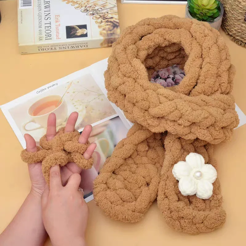 250 г разноцветной синельной пряжи для вязания сделай сам массивная нить ручного