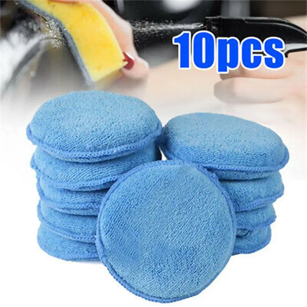 

Soft Auto Care Cleaning Pad Vehicle Accessories Dust Remove Sponge Polishing Pads Wax Applicators Foam Applicator