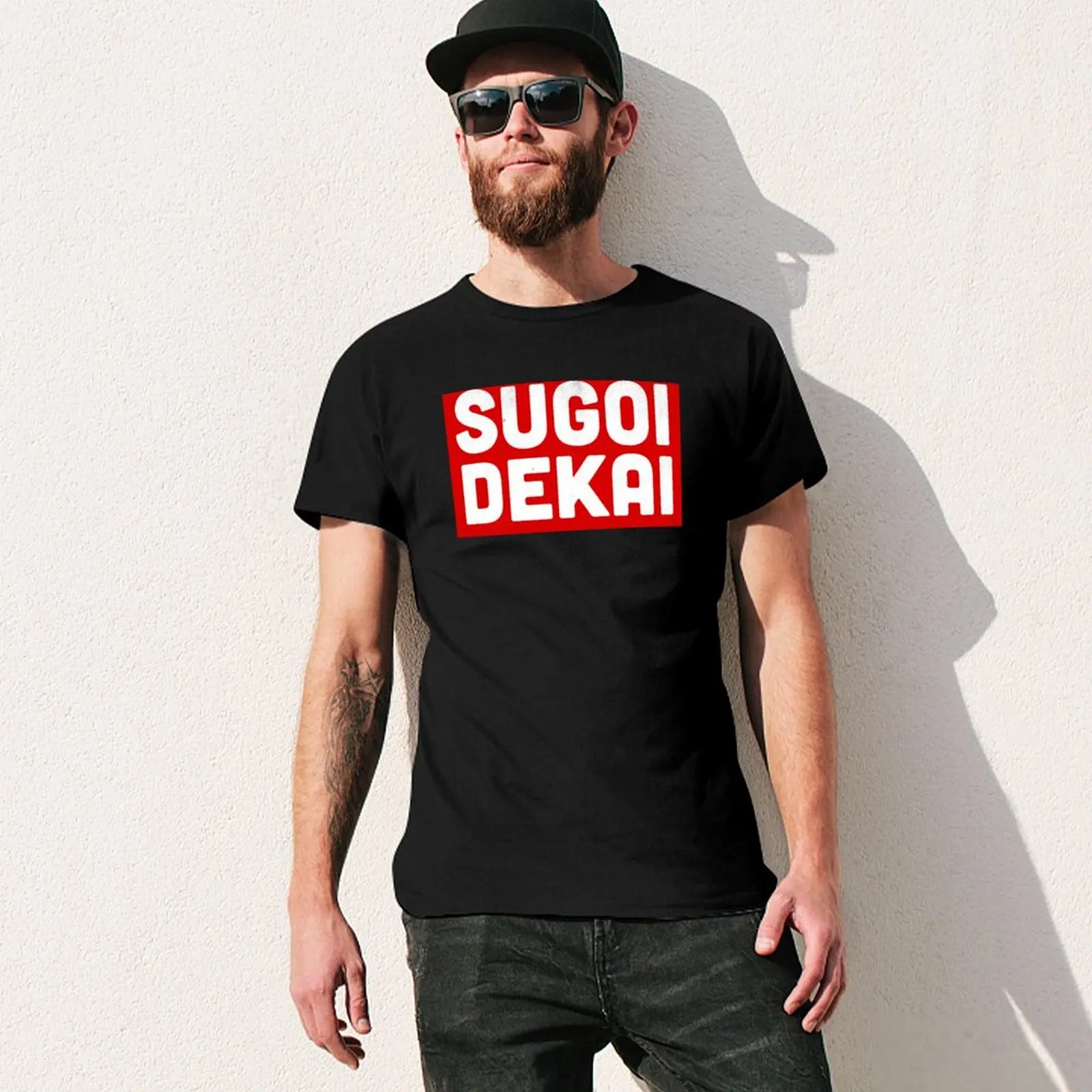 Фото Футболка Sugoi Dekai для крупных и высоких людей с круглым вырезом №3