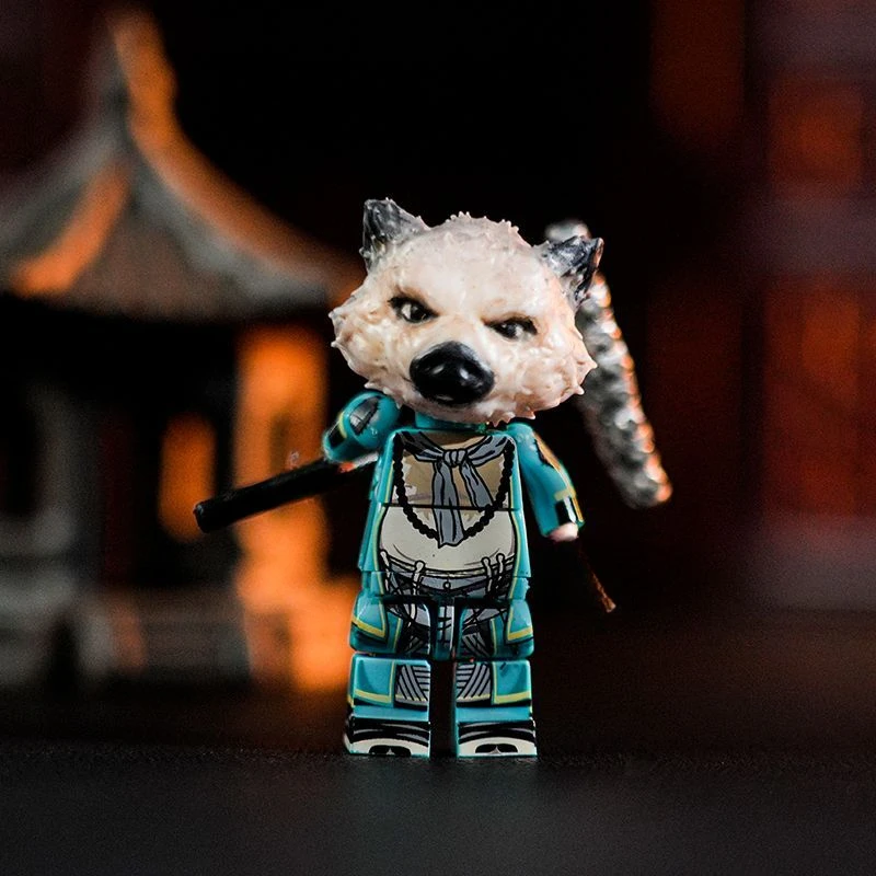 Черный миф Wukong Zhu Bajie Golden Pool Elder Brick Man Journey To The West Игрушки Детские подарки Коллекция