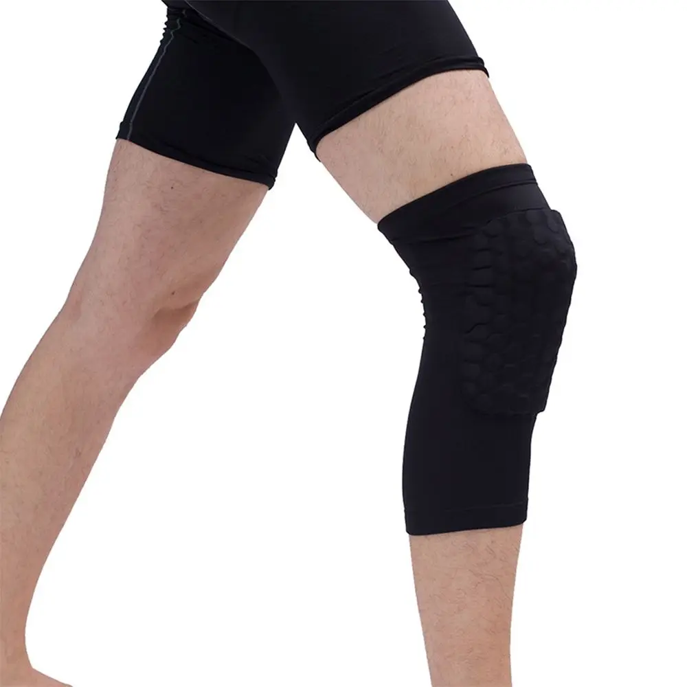 

Leg Protection Volleyball Basketball Unisex Knee Pad Fitness Gear Honeycomb Brace Kneepad Compression Leg Sleeve