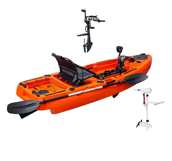 Touring Kayak With Pedal Drive System Fishing Kayak Sit On T