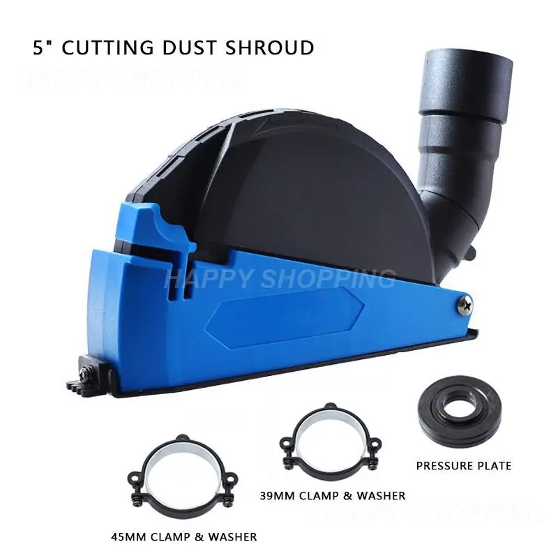 

Universal Surface Cutting Slotted Dust Shroud For 100/125 Angle Grinder 4 Inch to 5 Inch Dust Collector Attachment Cover Hood