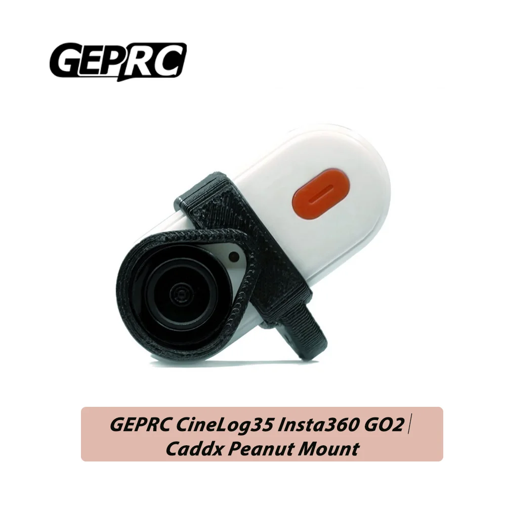 

GEPRC CineLog35 Insta360 GO2/Caddx Peanut Camera Mount Cinelog35 Series Drone For DIY RC FPV Quadcopter Drone Accessories Parts