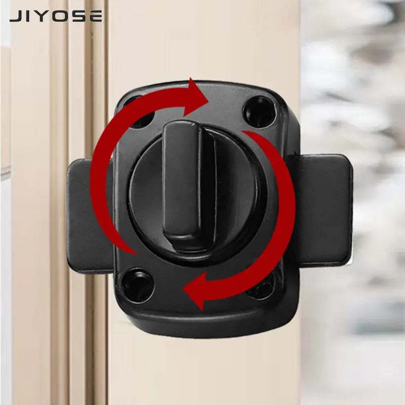 

Anti-theft Door Lock Buckles Cast Metal Hook Door Latch Toilet Doors Right Angle Sliding Gate Lock Bolts 4.8