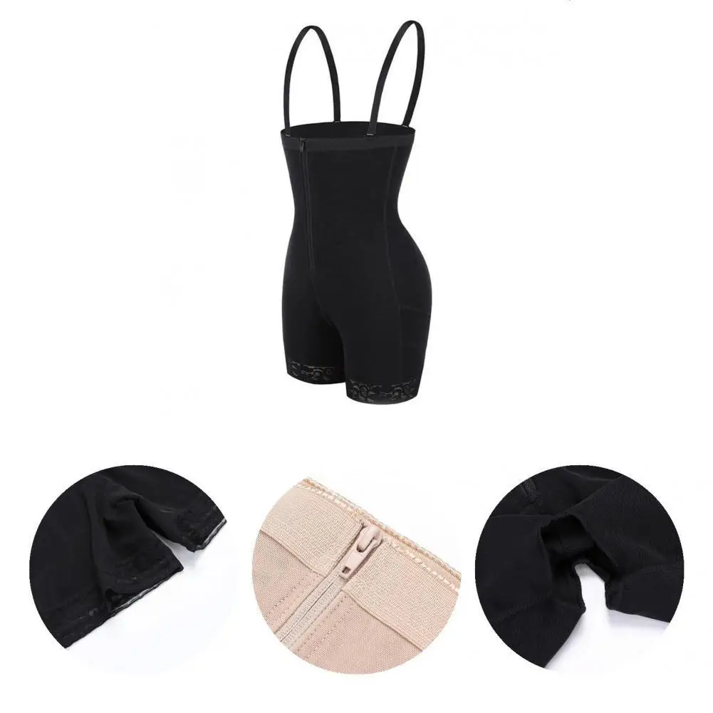 

2 Colors Practical Detachable Strap Shapewear Shorts Plus Size Corset Shapewear Butt Lift for Daily Wear