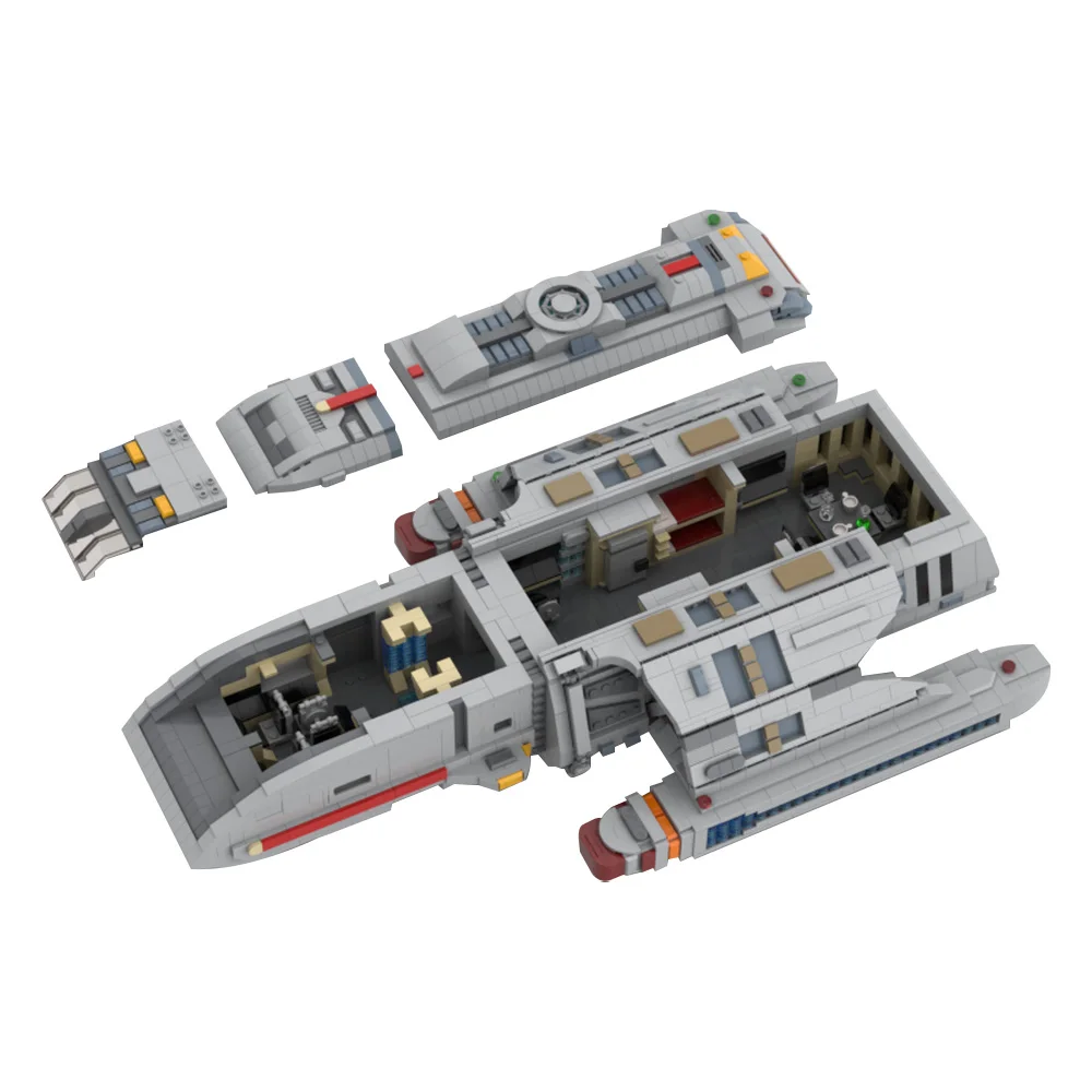MOC- 147771 Модель Space Trek Runabout строительные блоки классы Danube космический корабль