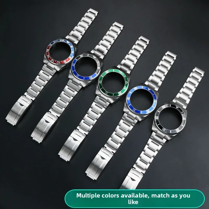 Фото GA2100 Mod Kit безель из нержавеющей стали для Casio G-SHOCK GA-2100/2110 GA-B2100 модифицированный браслет в металлическом корпусе в стиле Rolex №3
