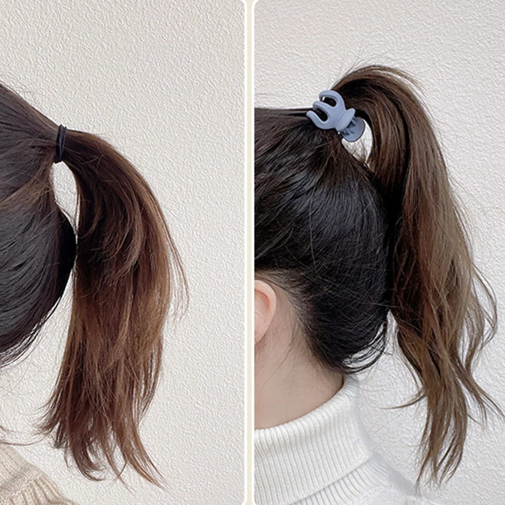 

Новые однотонные заколки для волос, простые геометрические зажимы для волос, заколка-краб для конского хвоста, женские заколки для волос дл...