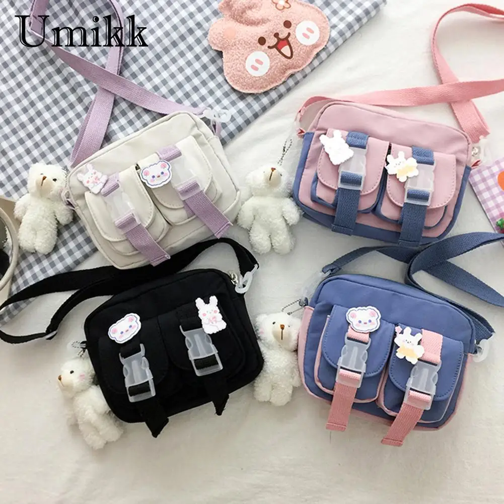 

Stylish Women Shoulder Messenger Bags Printed Student Girl Crossbody Bags Shopping Travel Handbag for Shopping