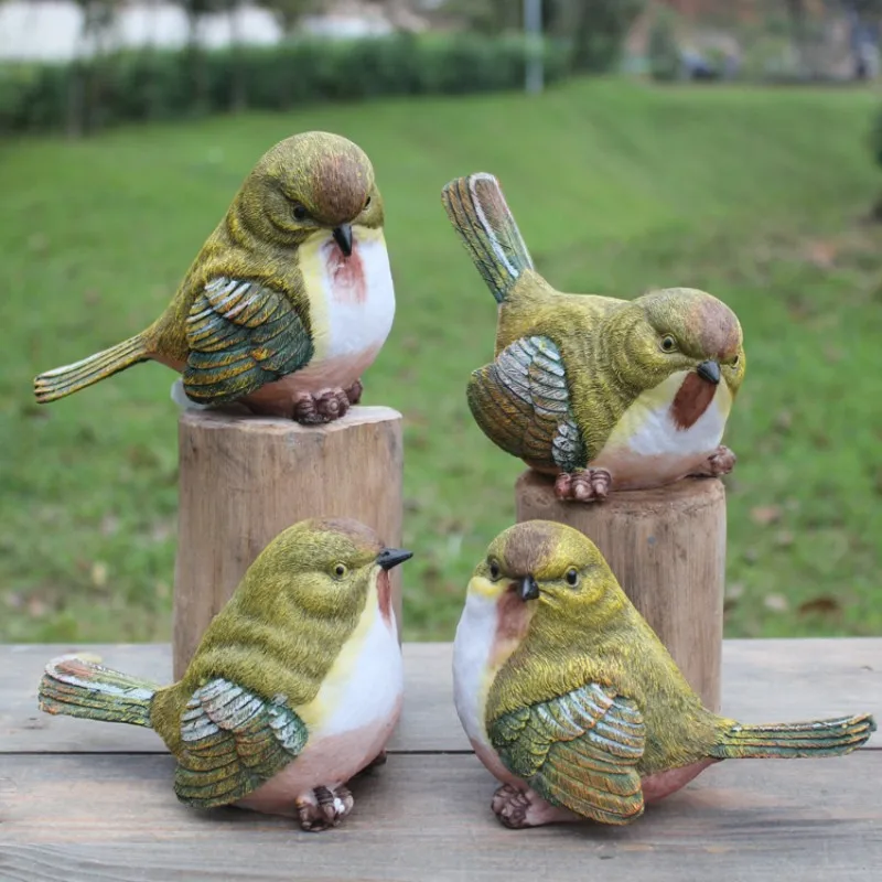 

3D Sparrow Shape Silicone Mold DIY Parrot Sculpture Mold Fondant Jelly Chocolate Baking Tool Clay Plaster Home Decor Resin Mould