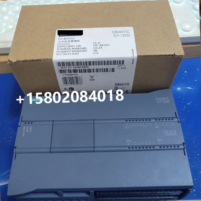 

Совершенно новый оригинальный процессор 1217C 6ES7217-1AG40-0XB0