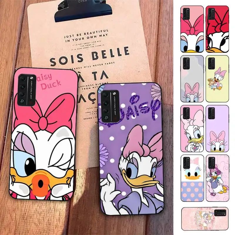 

Disney Cartoon Daisy Duck Phone Case for Huawei Honor 10 i 8X C 5A 20 9 10 30 lite pro Voew 10 20 V30