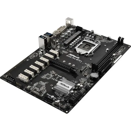 Asrock H110 Pro BTC + 13 дисплейная карта (Nvidia AMD) поддержка предложения Ultimate Bitcoin эфириум Zcash