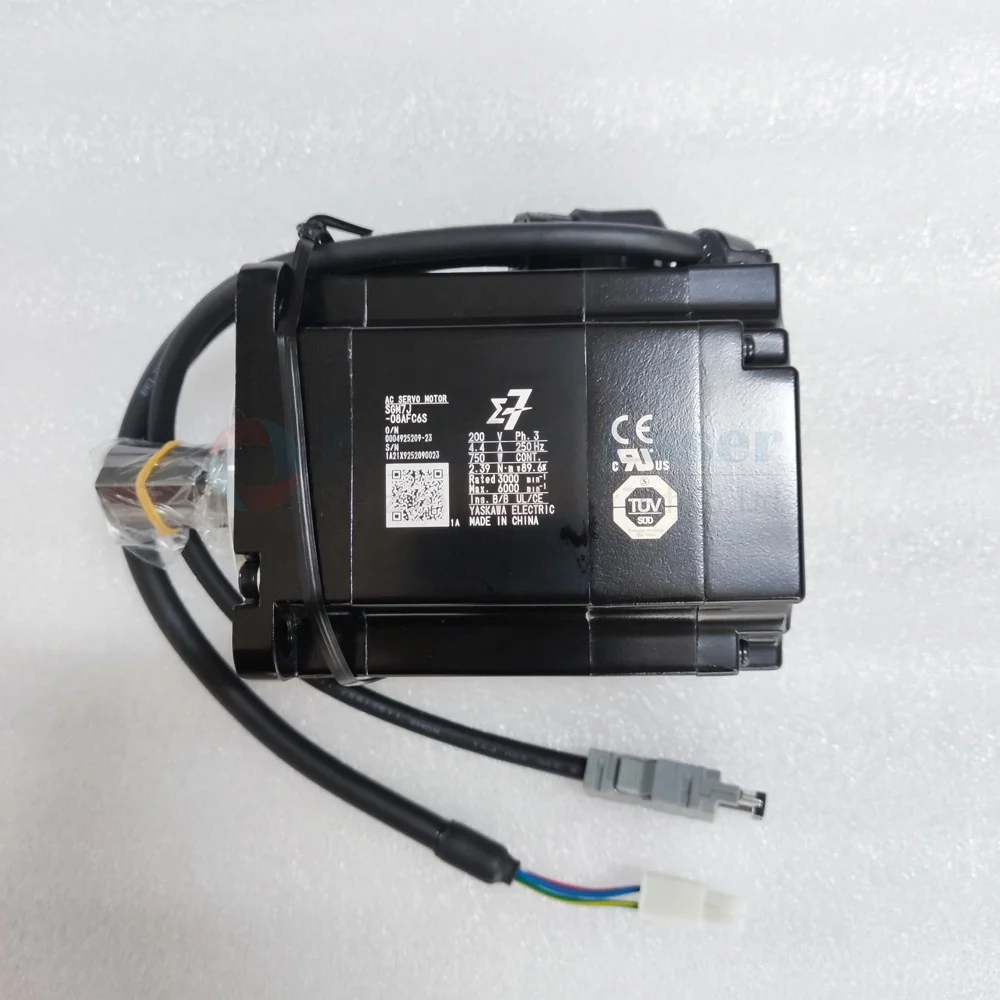 Yaskawa SGM7J-08AFC6S серводвигатель переменного тока 750Вт