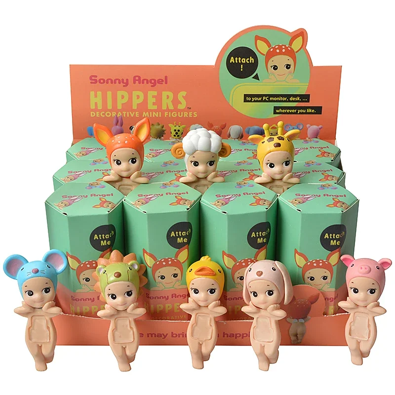 Sonny Angel Hippers Blind Box Toys Anniversary Harvest Series Fruit And Vegetable Anime Figures Ornaments Dolls Children Gift