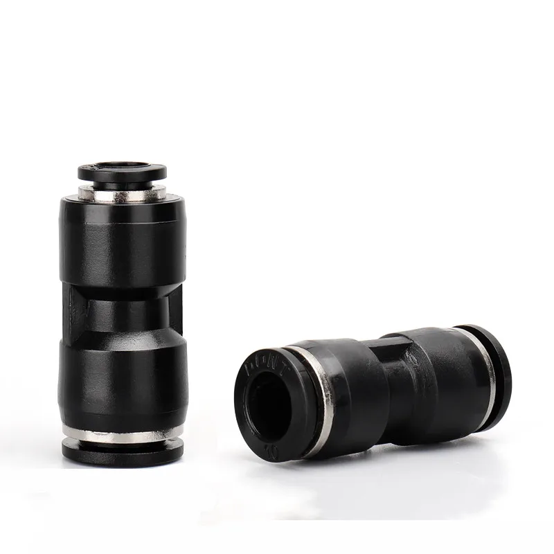 5 шт. PU6 6 мм прямой вставной пневматический разъем быстроразъемные фитинги одним