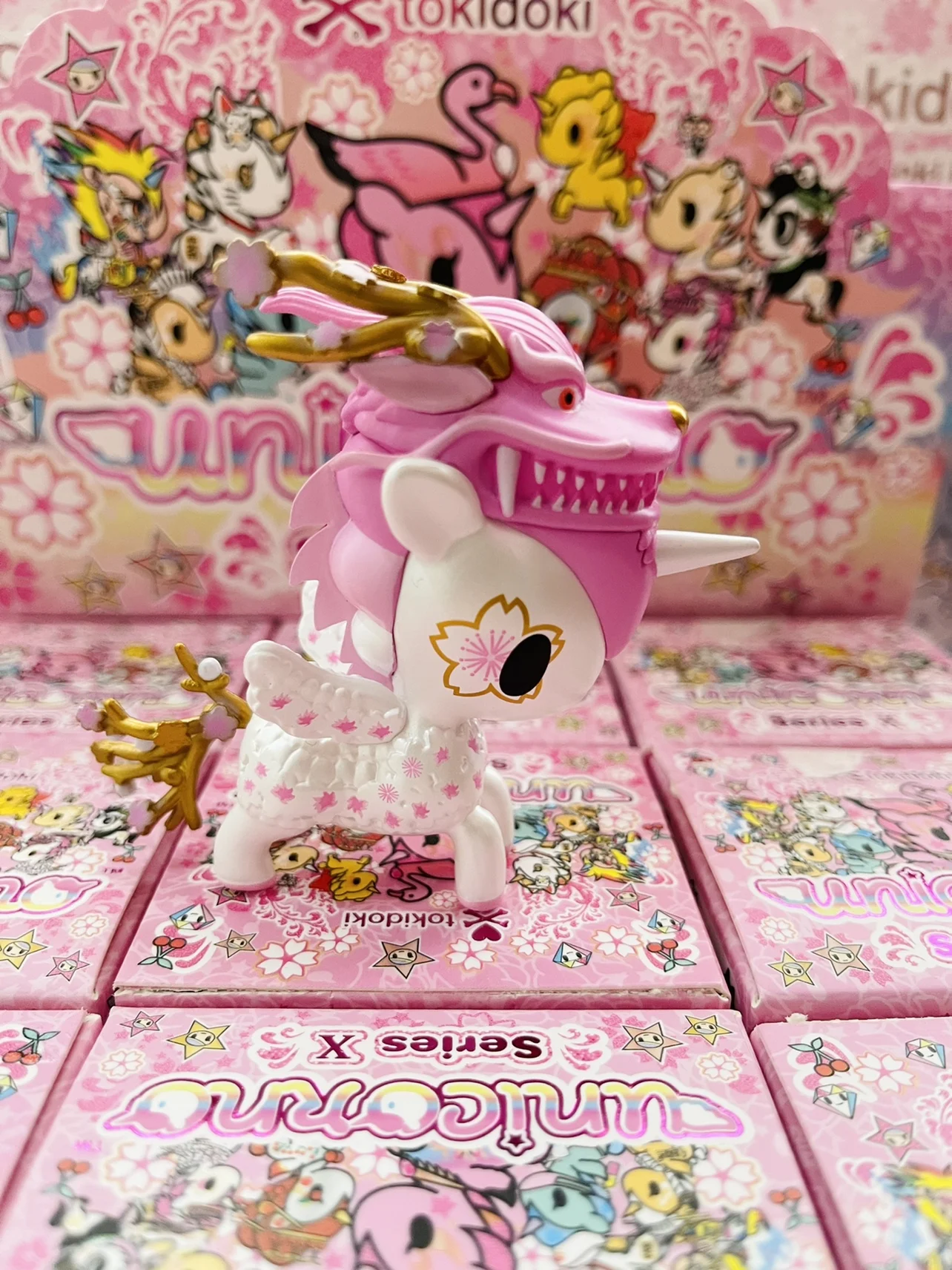 Фото Tokidoki Unicorn Family X Series слепая коробка - Коллекционная фигурка ангела медсестры пони, подарочный набор №3