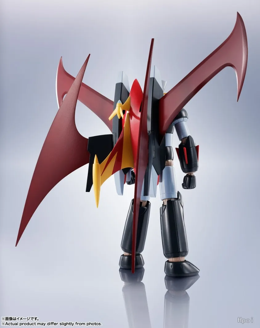 Фото Коллекционные фигурки BANDAI ROBOT Spirits: Мазингер X и Джет Скрандер X, Грендайзер U, готовая модель, подарок, игрушка №4