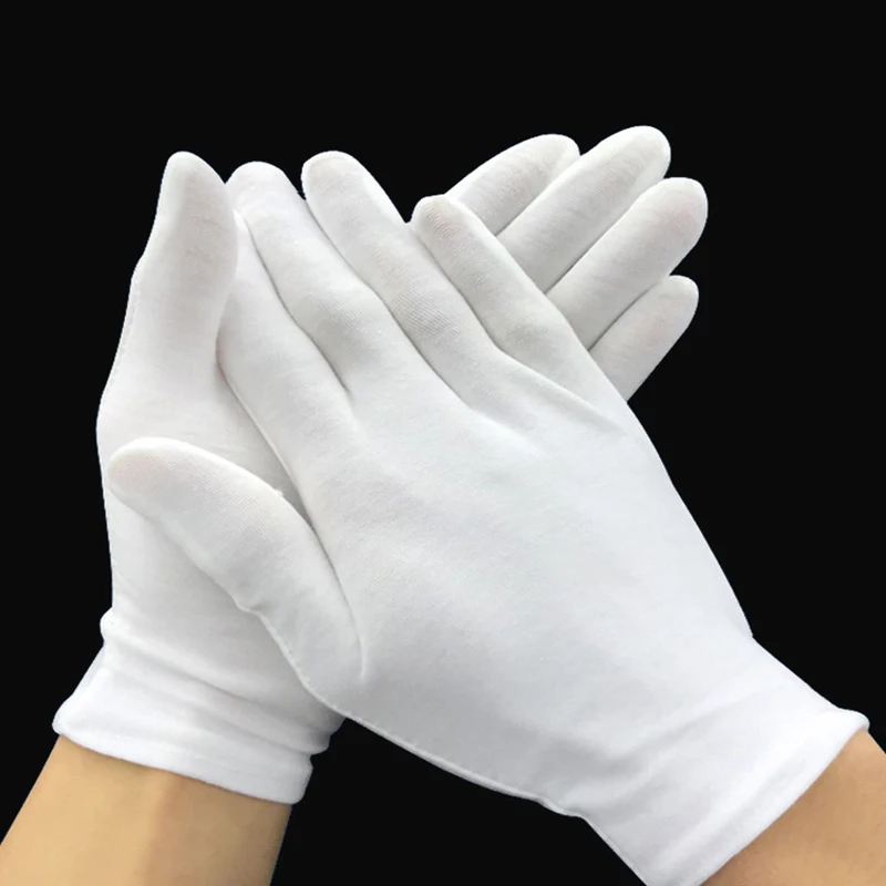 

5/10/20/50 Pairs Multiple Nylon Work Gloves Hands Handling Film SPA Gloves Jewelry Inspection Gloves Household Cleaning Tools
