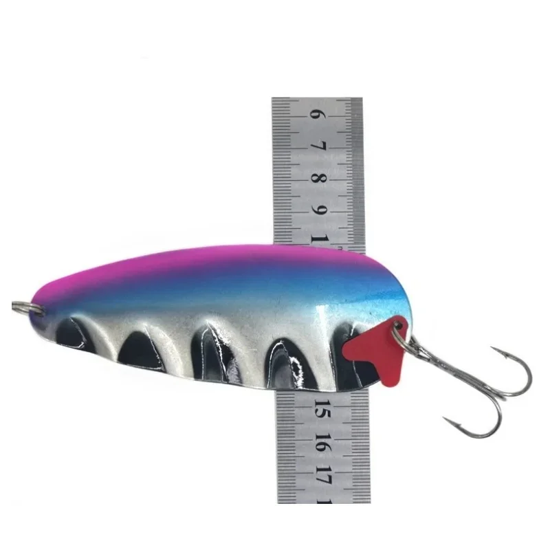 ALASICKA 2 цвета искусственное красное сердце блестки ложка свинцовая приманка для