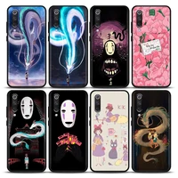 phone case for xiaomi mi a2 8 9 se 9t 10 10t 10s cc9 cc9e note 10 lite pro 5g soft silicone case cover totoro spirited away