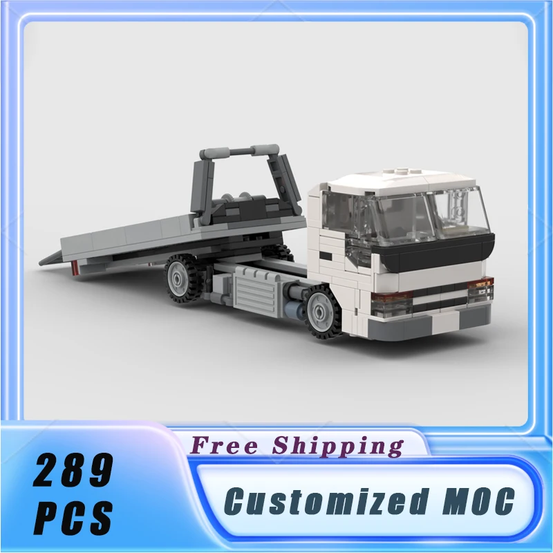 Конструктор MOC для городских транспортных средств классический строительный