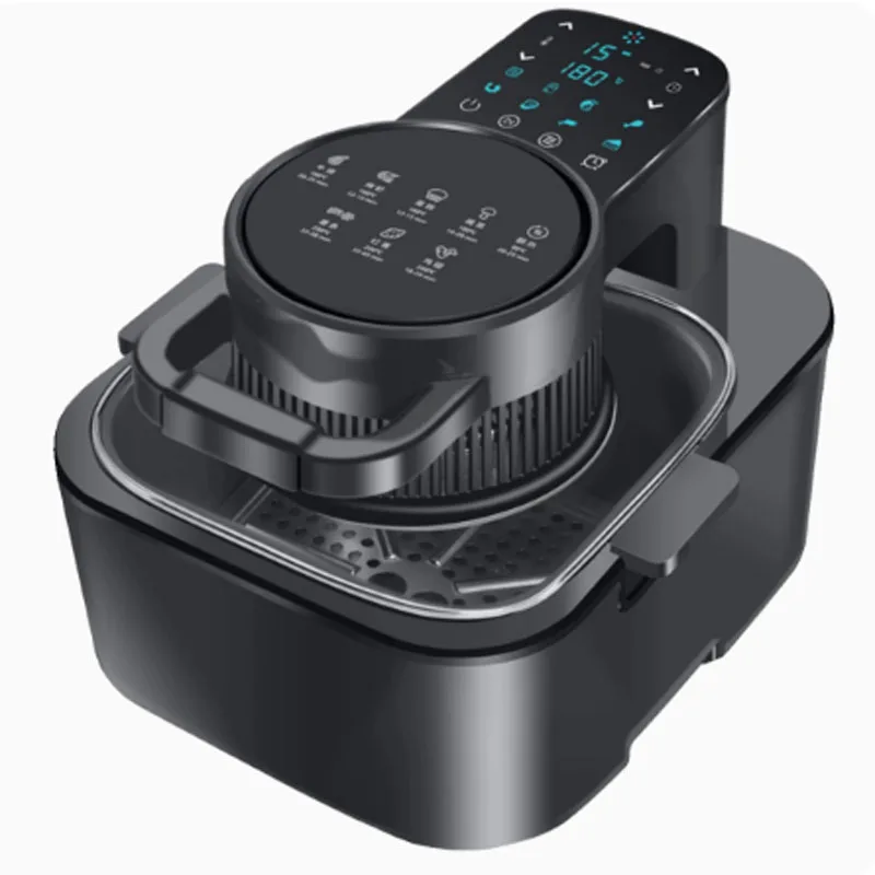 Новинка визуальная фритюрница домашняя умная большая емкость 9 л автоматическая