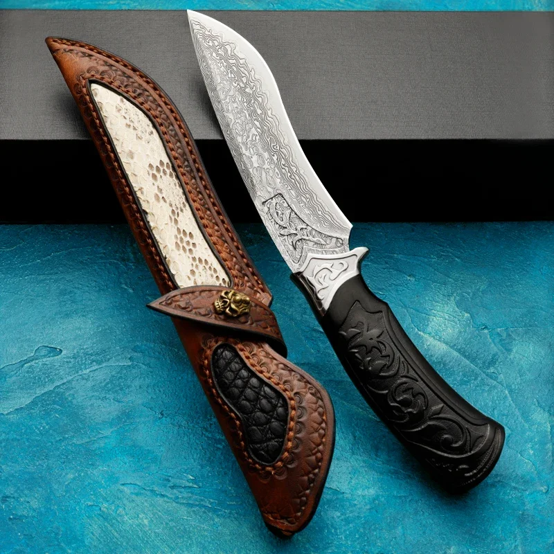 Складной охотничий нож ручной работы премиум-класса с высококачественной