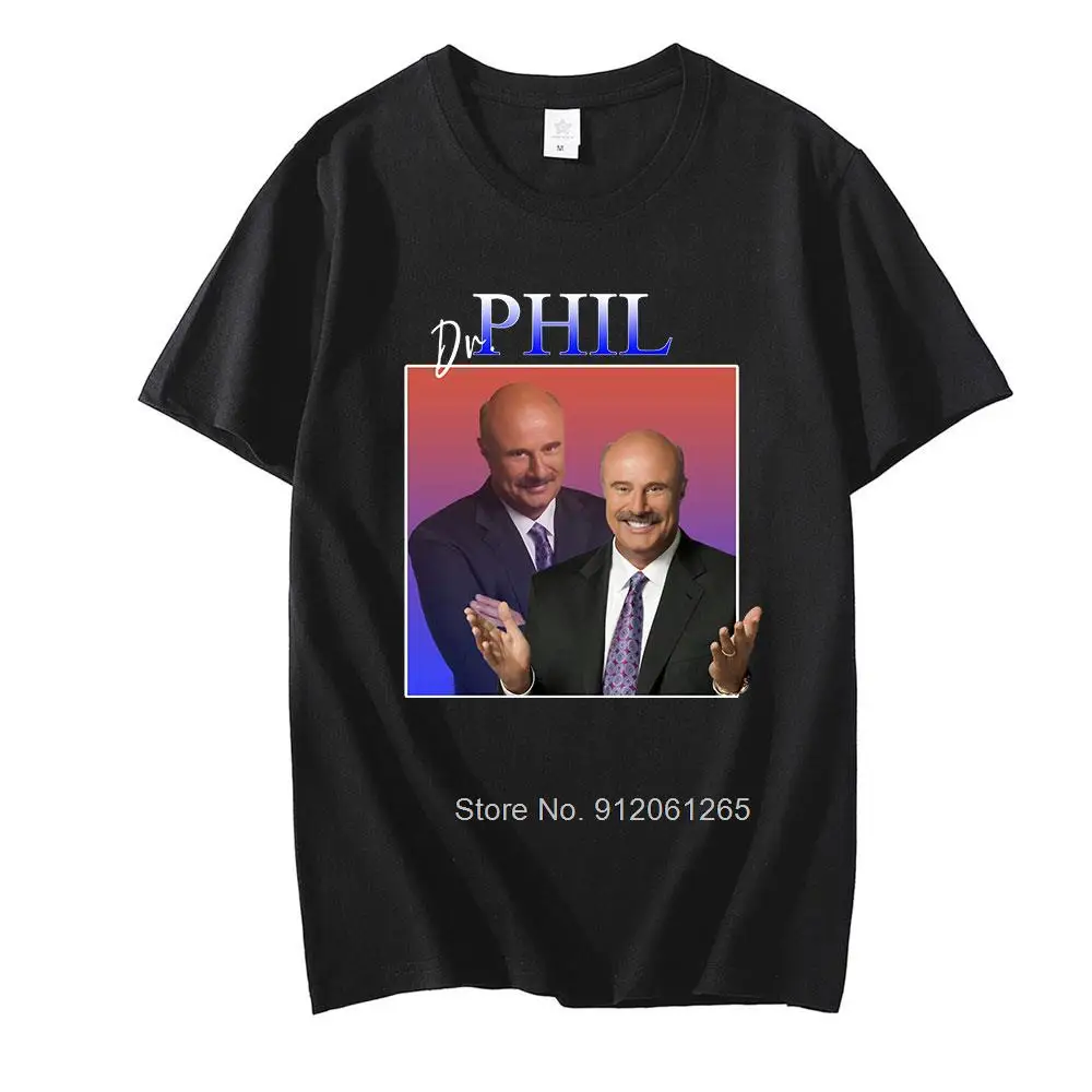 

Hot Sale Hip-pop Dr Phil New Short Sleeves Tees Oversized Casual Unisex Top Fashion Shirt Casual Daily Popular Cotton Streetwear