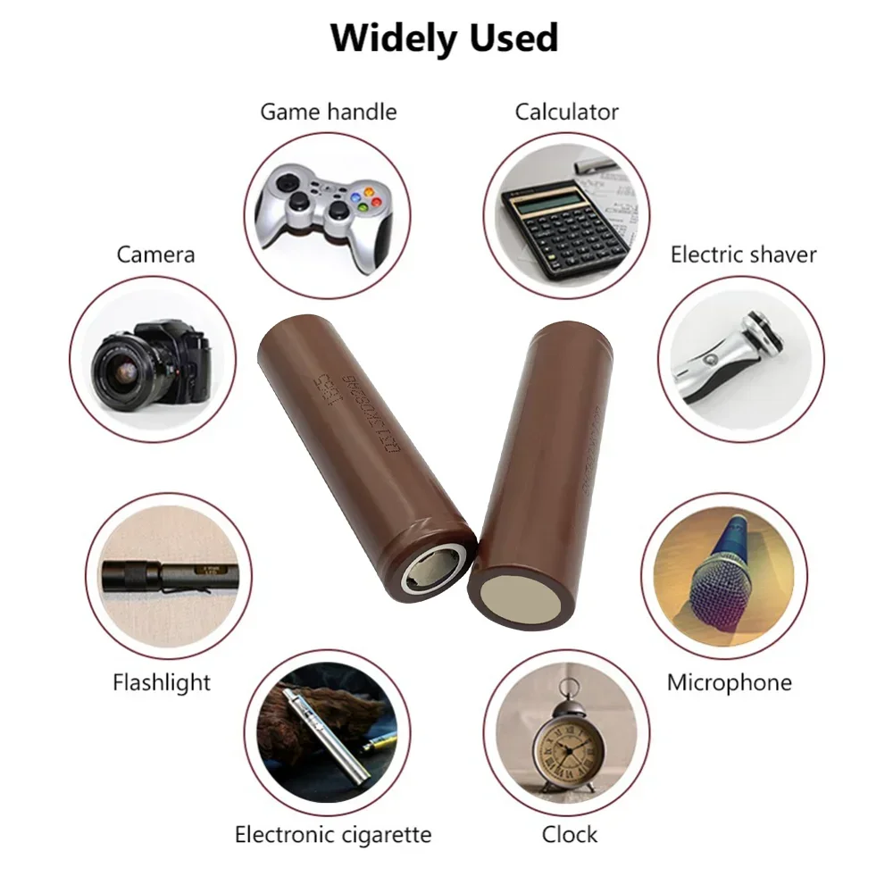 Новинка 100% 18650 3000 мАч перезаряжаемая батарея 3 6 В зарядка 20 А максимум 35